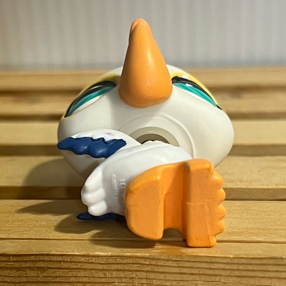 LPS Littlest Pet Shop Seabird White Pelican #517 - Picture 5 of 6